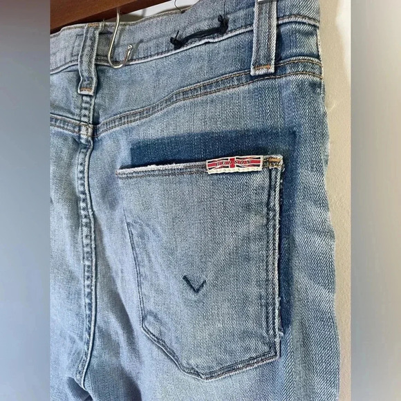 Hudson Barbara High Waist Skinny Jean Size 27 Distressed Ankle GUC! 0012‎ - Picture 11 of 13